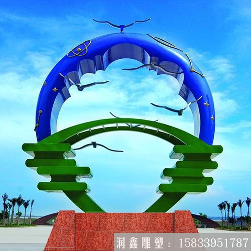 不銹鋼雕塑廠(chǎng) 景觀(guān)雕塑 校園雕塑